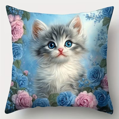 Beautiful cat prints - beautiful, pillow