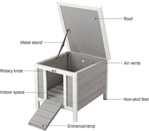 Hide house for cat - house,