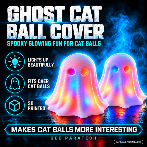 Cat ball ghost - x, covers