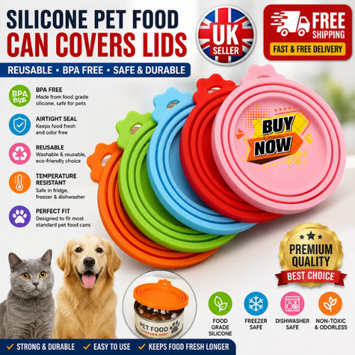 Silicone pet food can - 3, 1