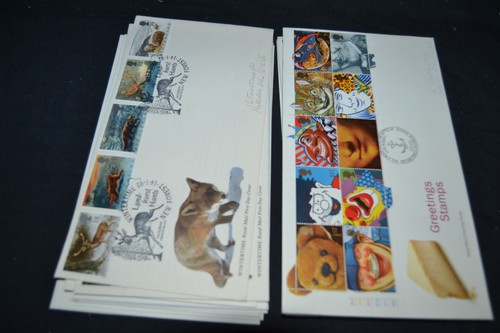 First day covers - gb,