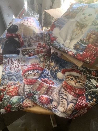 New christmas cat - new, cushion