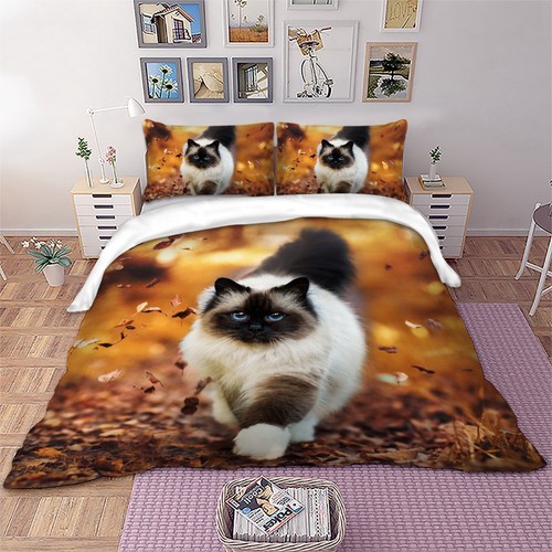 Cat duvet quilt - covers, set