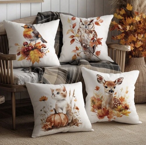 Set autumn cushion - of,