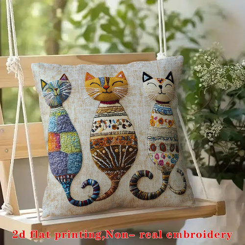 Smiling cat design cute - 2,