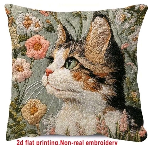 Printed cute tabby kitten - 1,