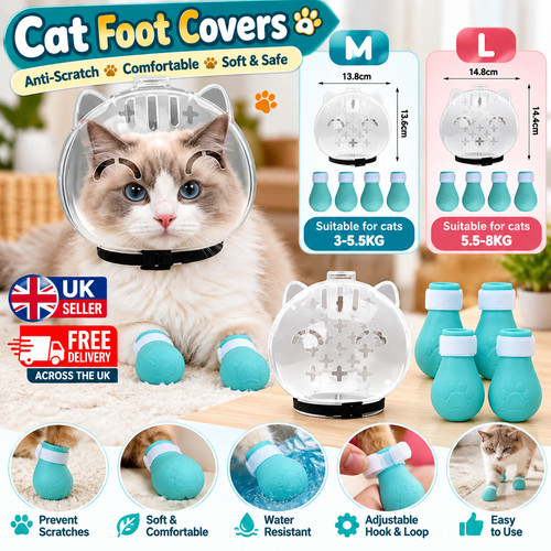 Cat paw foot covers anti - cat,