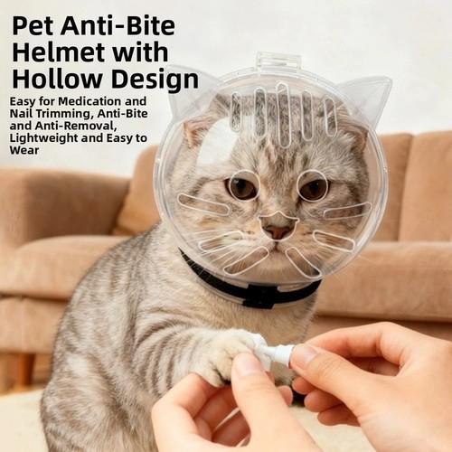 Anti licking headgear cat - anti-licking,