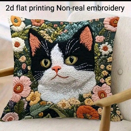 Beautiful black white cat - beautiful,