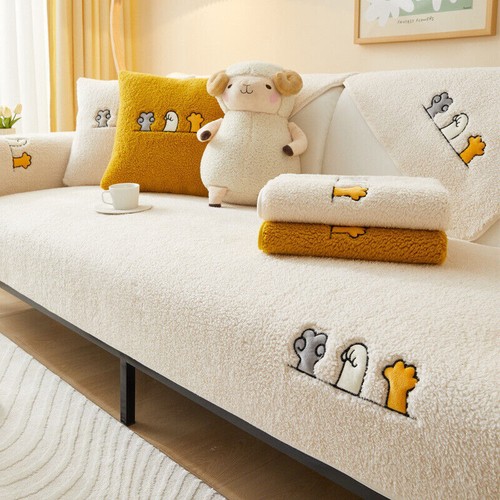 Sherpa sofa couch - sofa,